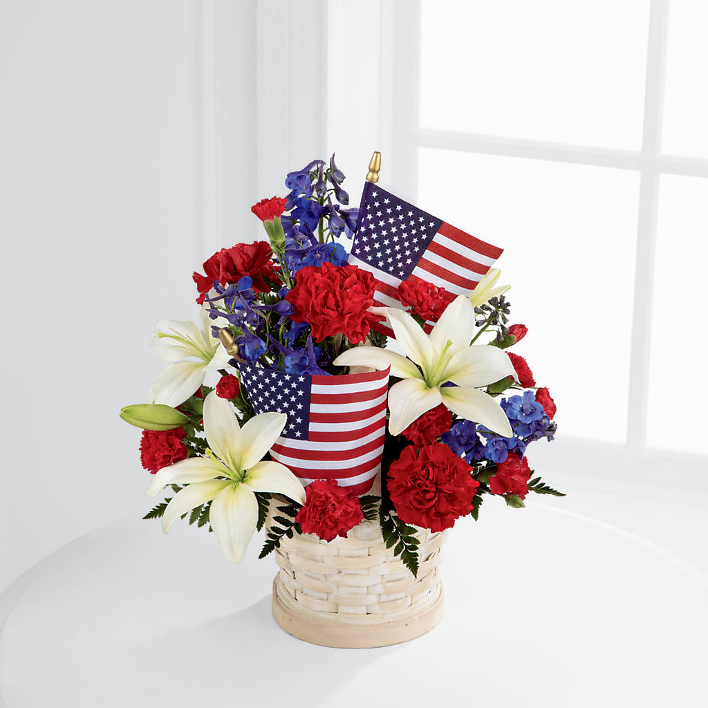American Glory Bouquet – Flowers By Josie, Grayling MI