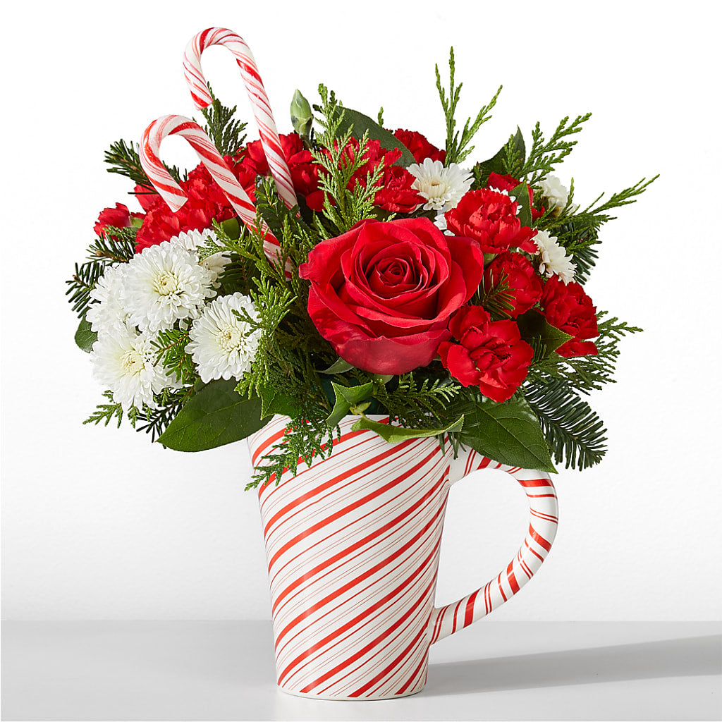 Peppermint Swirl Mug – Flowers By Josie, Grayling MI
