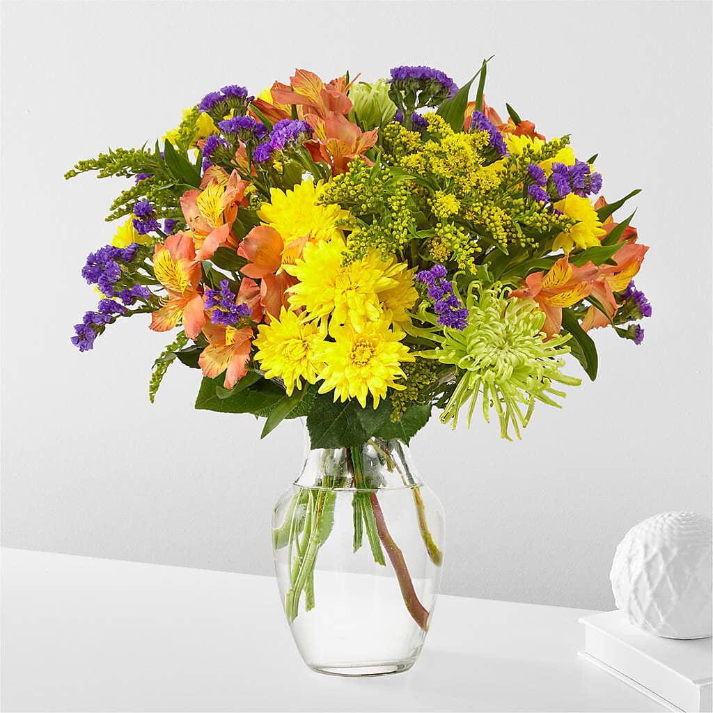Marmalade Skies Bouquet – Flowers By Josie, Grayling MI