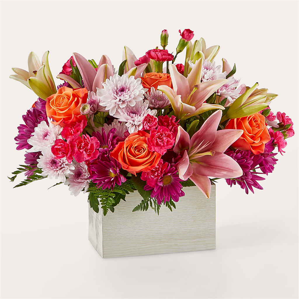 Light of My Life Box Bouquet – Flowers By Josie, Grayling MI