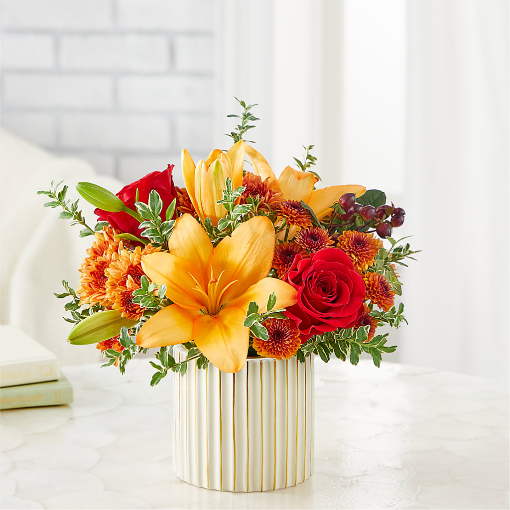 Scarlet Skies Bouquet – Flowers By Josie, Grayling MI