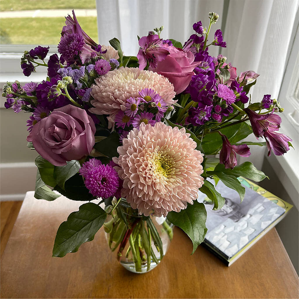 Ultraviolet Bouquet – Flowers By Josie, Grayling MI