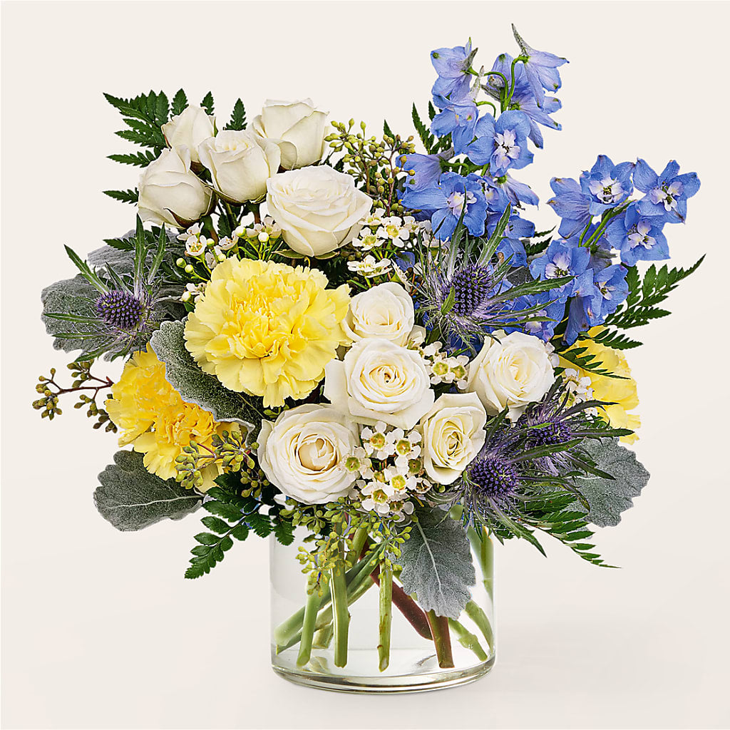 Lemon Sorbet Bouquet – Flowers By Josie, Grayling MI