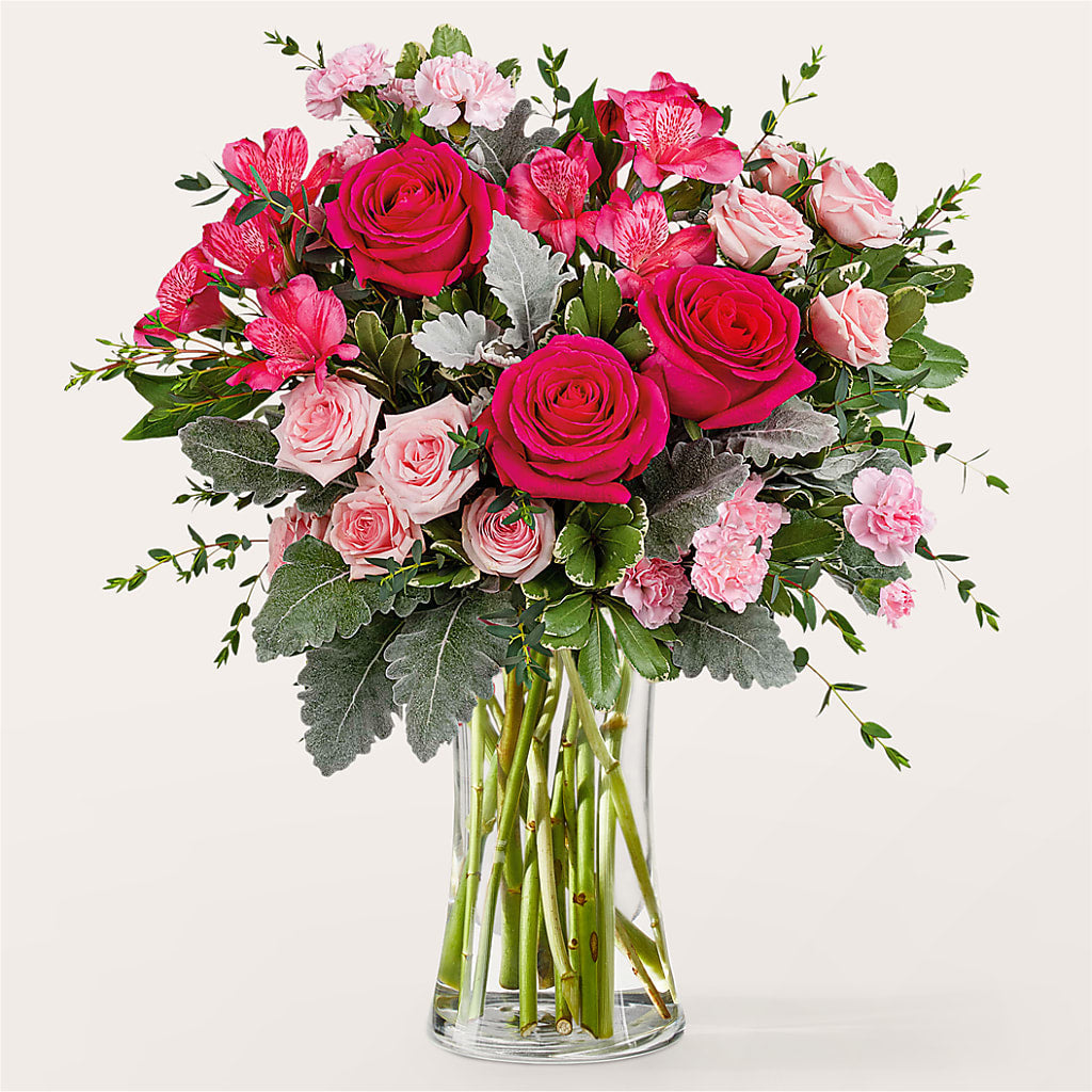 Tickled Pink Bouquet – Flowers By Josie, Grayling MI