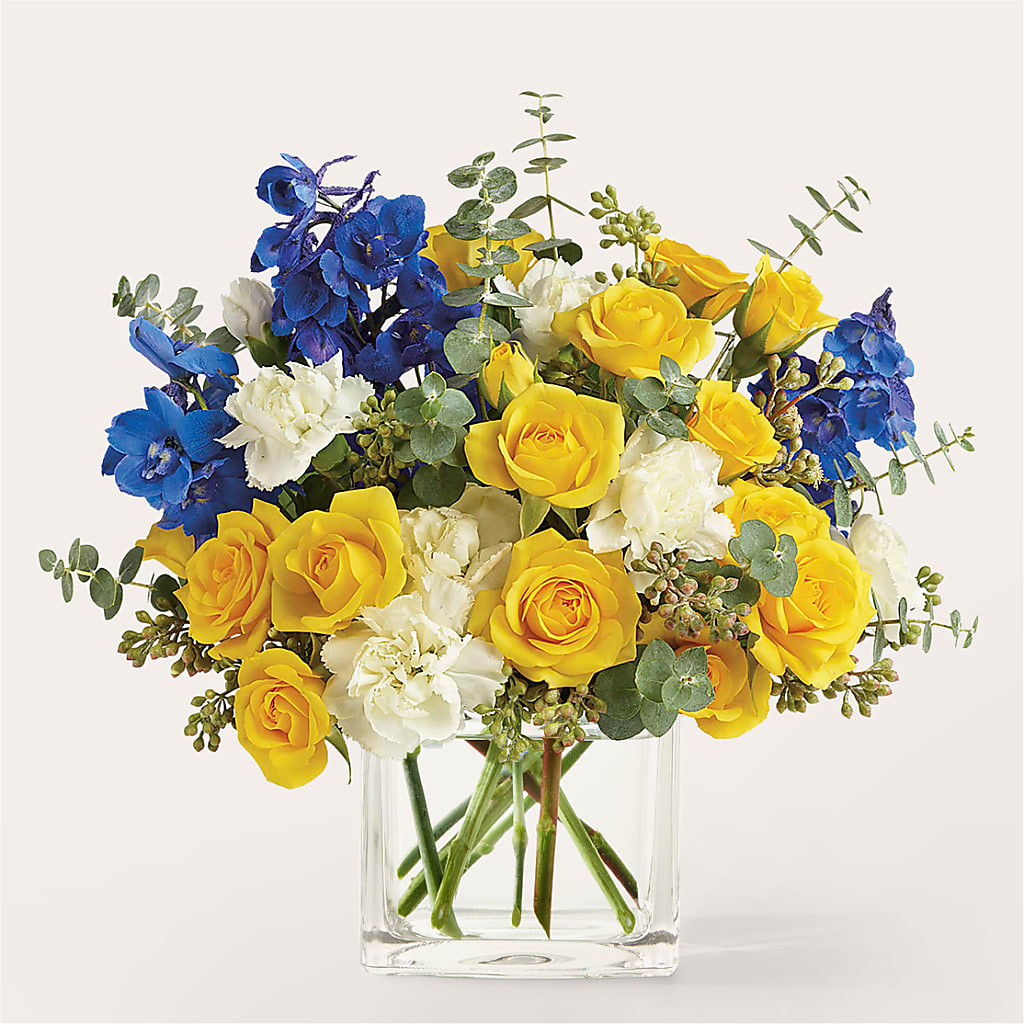 Sparkling Citrine Bouquet – Flowers By Josie, Grayling MI