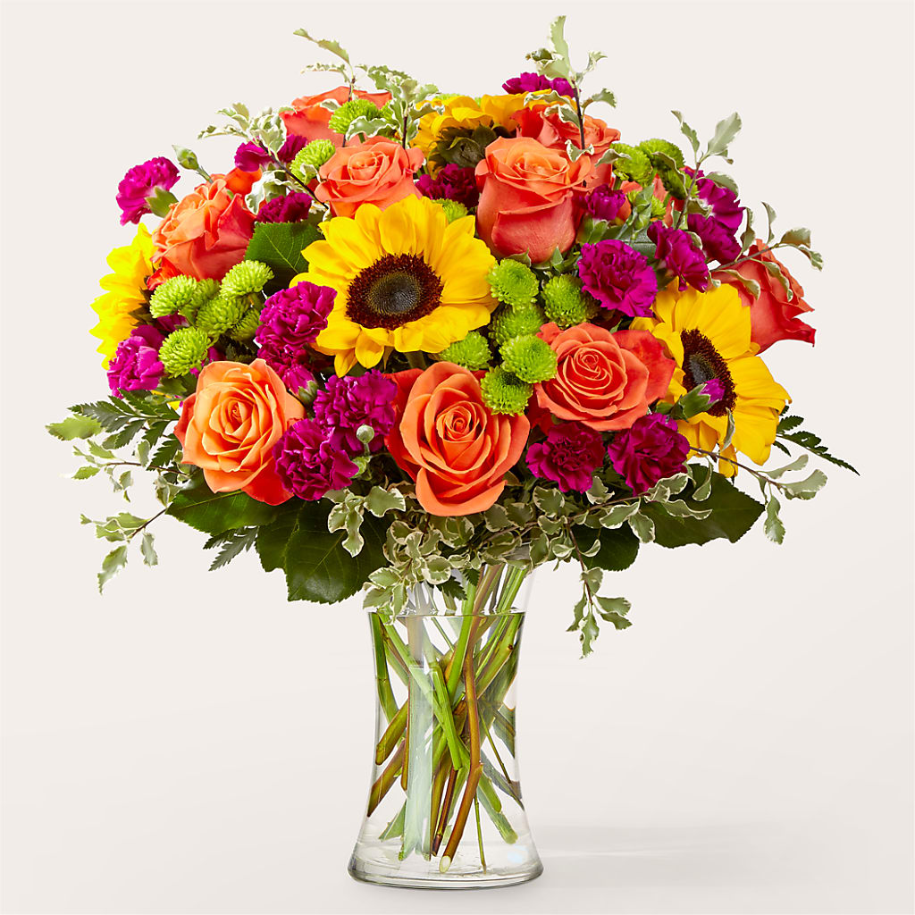 Warmth & Light Bouquet – Flowers By Josie, Grayling MI