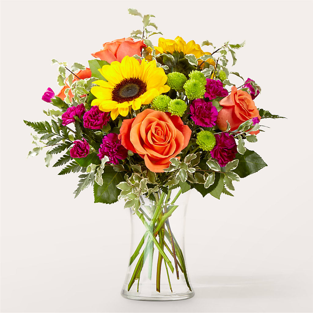 Warmth & Light Bouquet – Flowers By Josie, Grayling MI