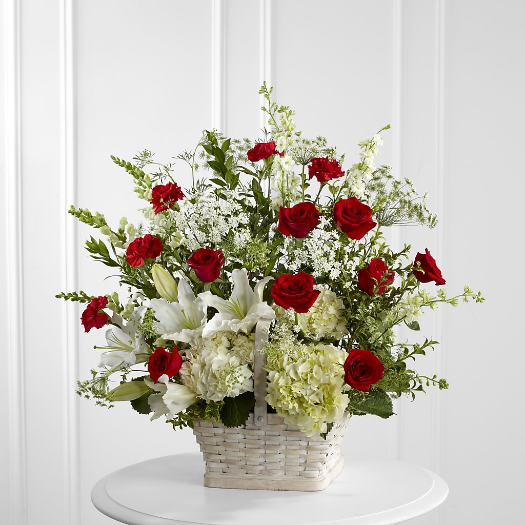 In Loving Memory Arrangement – Flowers By Josie, Grayling MI