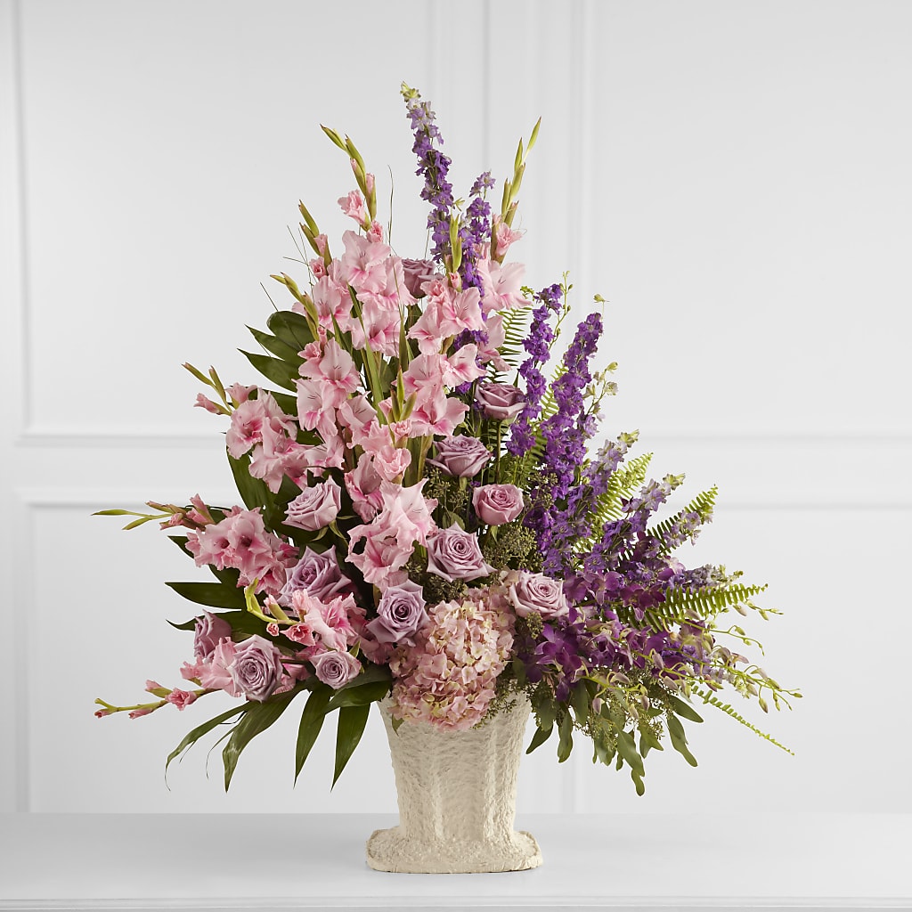 Flowing Garden Arrangement – Flowers By Josie, Grayling MI
