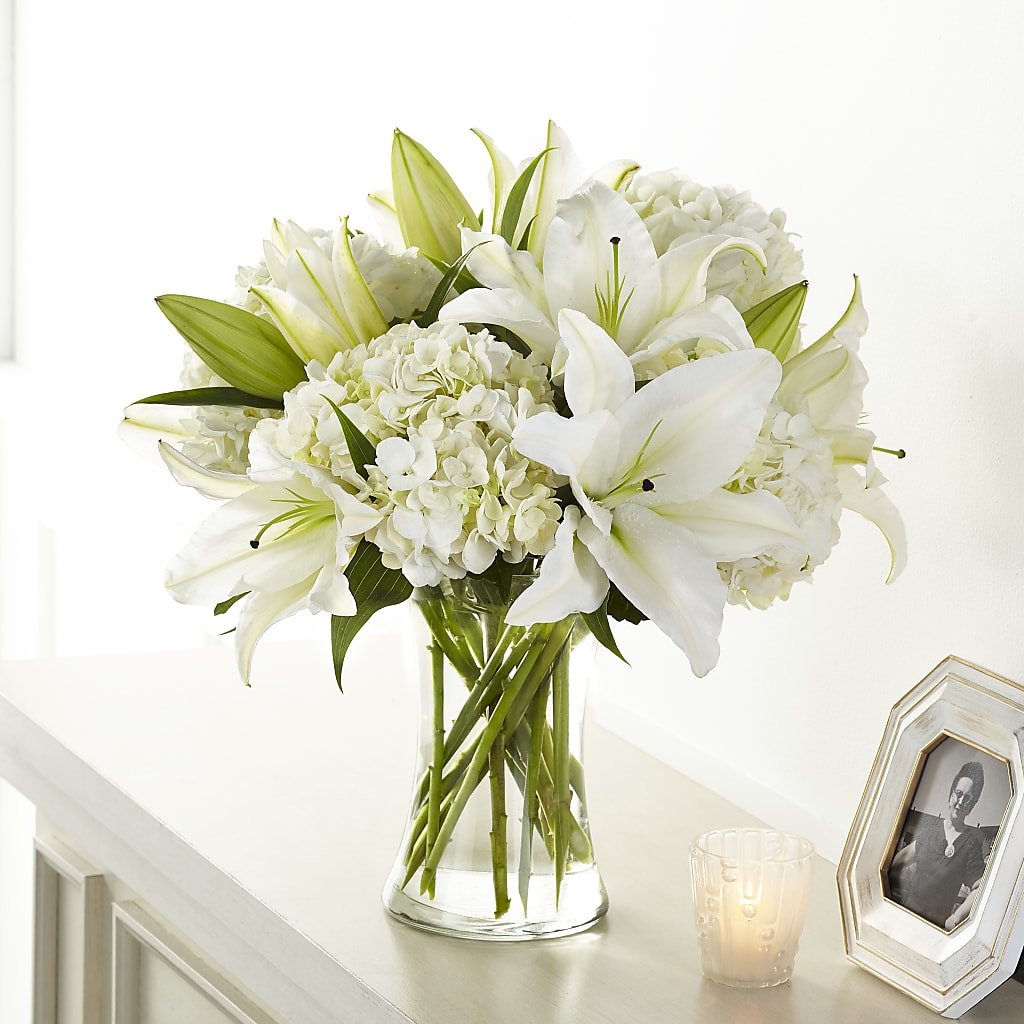 Compassionate Lily Bouquet – Flowers By Josie, Grayling MI