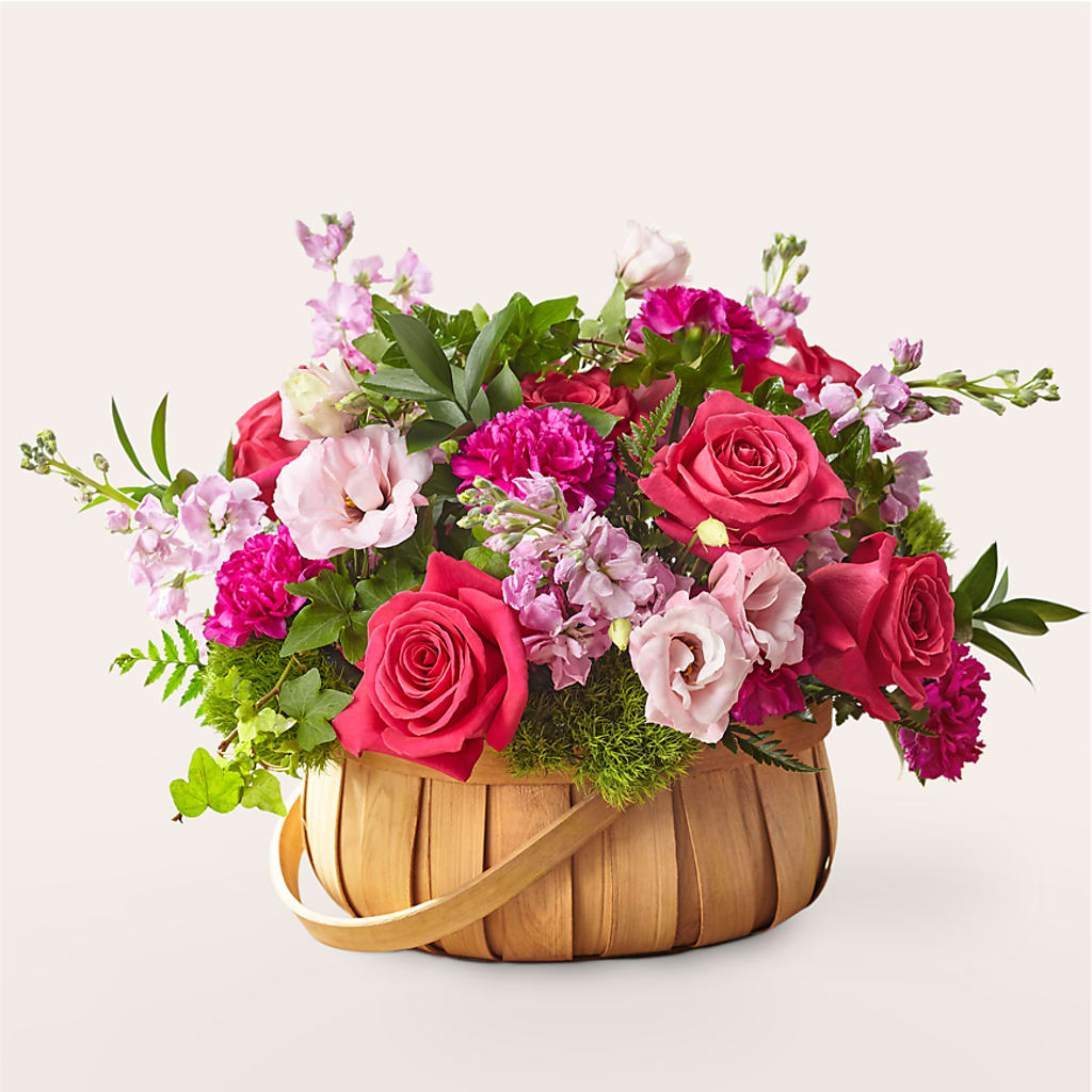 Radiance in Bloom Basket – Flowers By Josie, Grayling MI