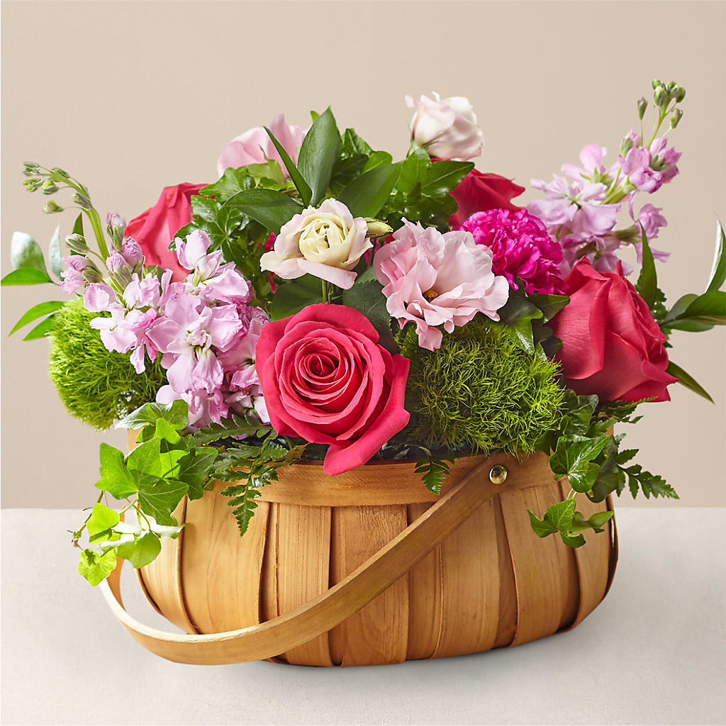 Radiance in Bloom Basket – Flowers By Josie, Grayling MI