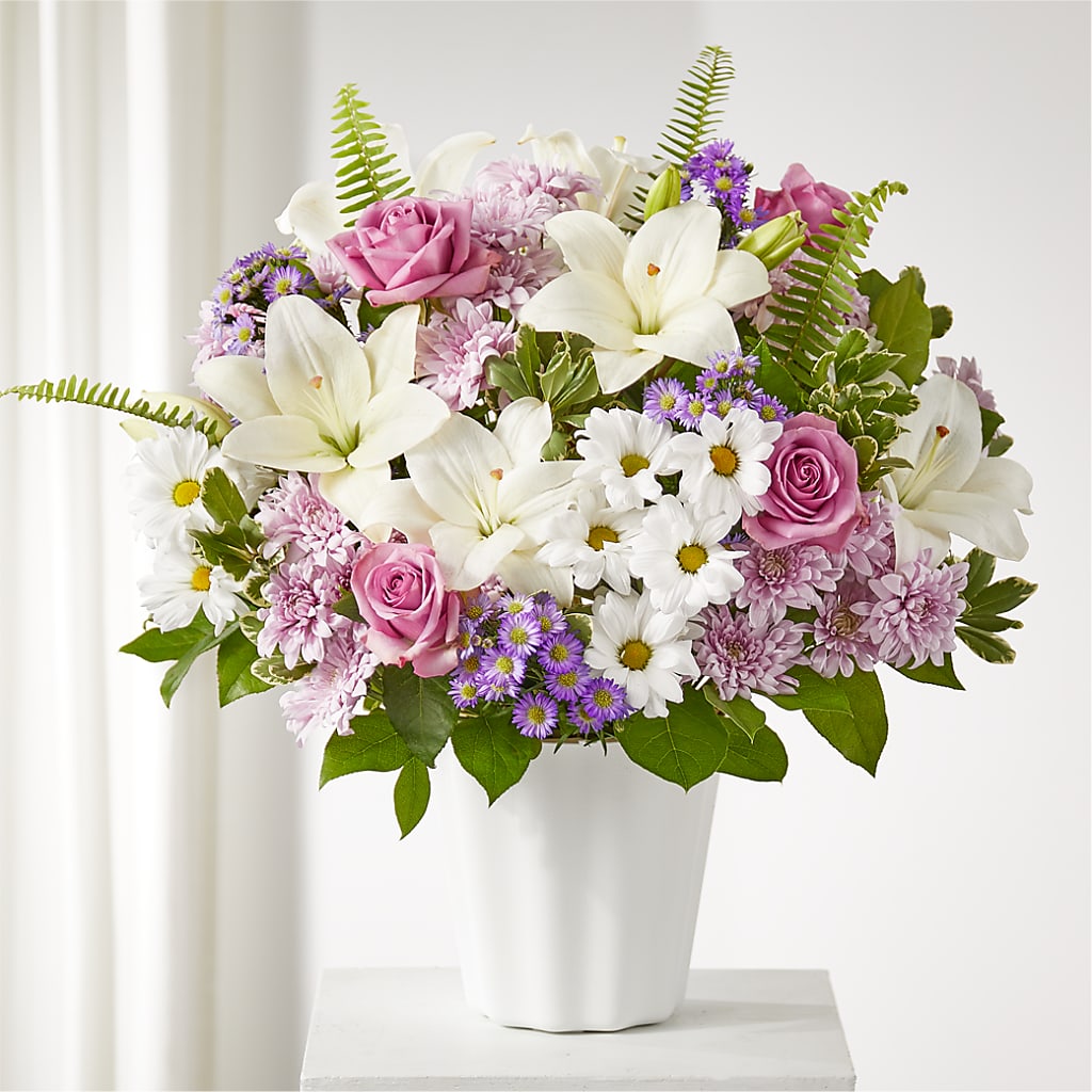 Warmest Thoughts Tabletop Basket – Flowers By Josie, Grayling MI