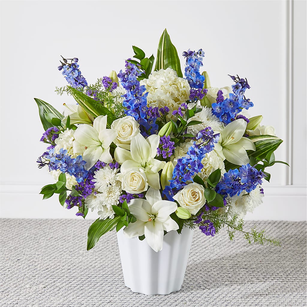 Take Comfort Floor Basket – Flowers By Josie, Grayling MI