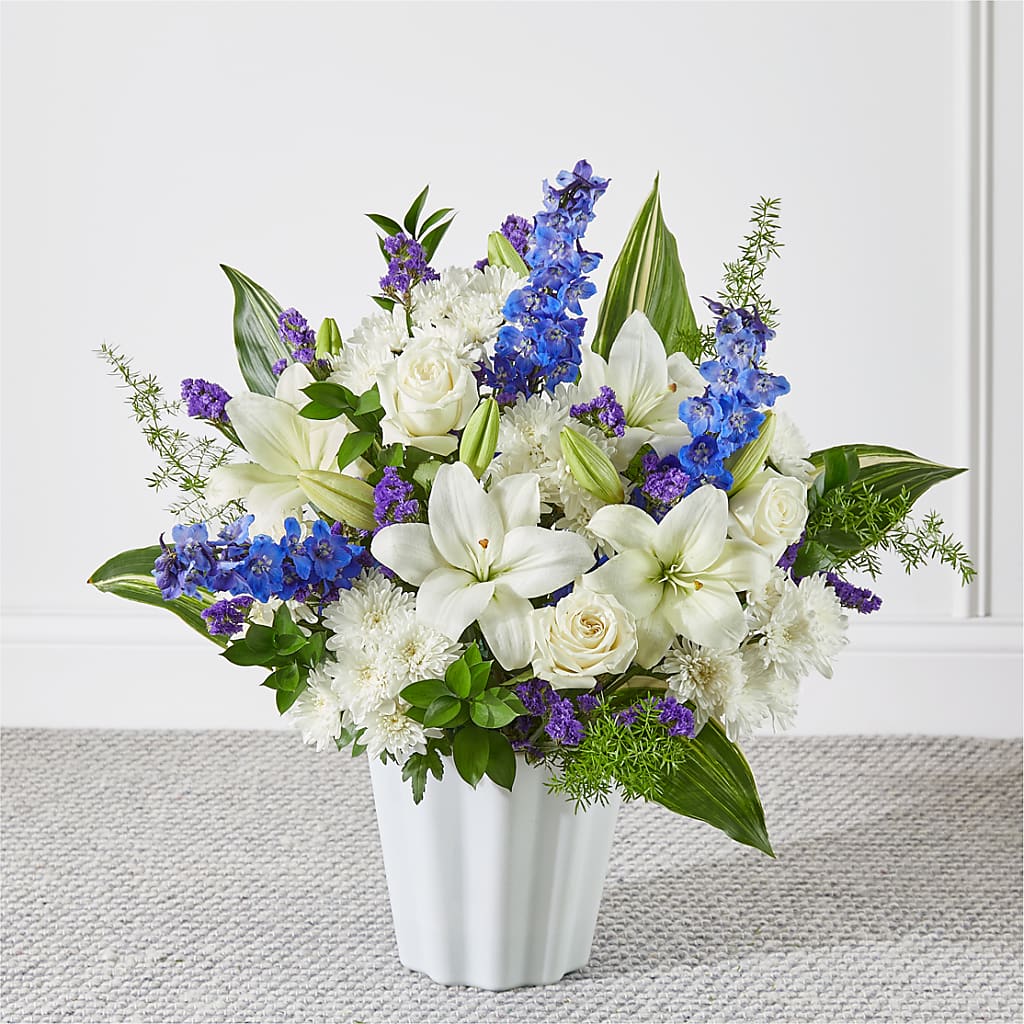 Take Comfort Floor Basket – Flowers By Josie, Grayling MI