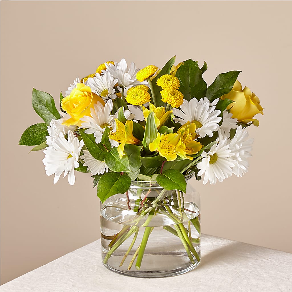 Sunny Sentiments Bouquet – Flowers By Josie, Grayling MI