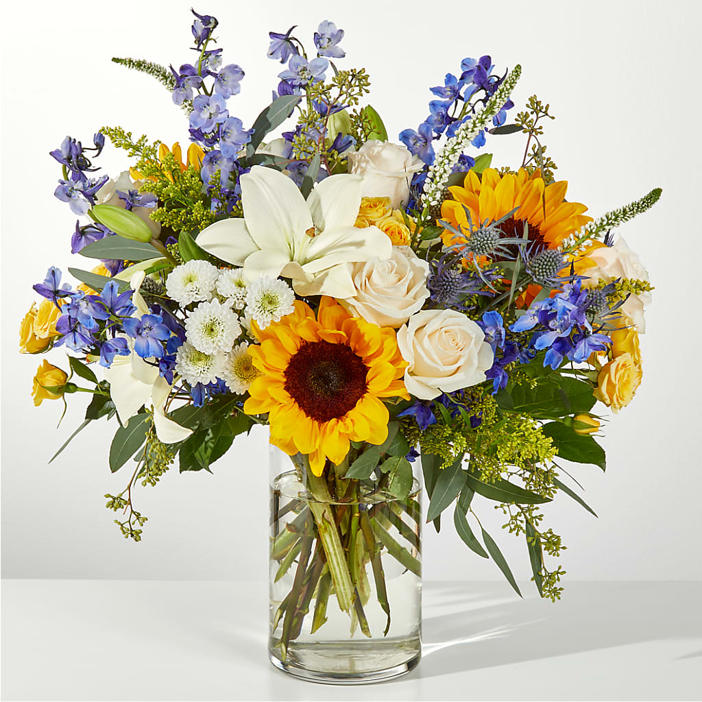 Wonderfully Sunny Bouquet – Flowers By Josie, Grayling MI