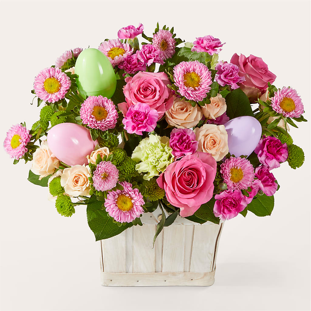Get Eggcited Basket – Flowers By Josie, Grayling MI