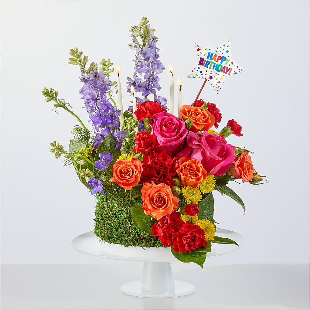 Best Year Yet Floral Cake – Flowers By Josie, Grayling MI