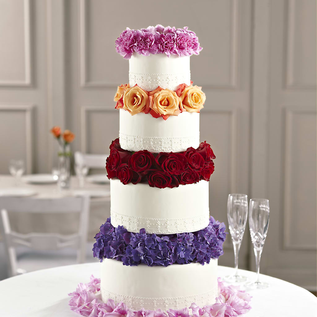 Infinite Love Cake Décor – Flowers By Josie, Grayling MI