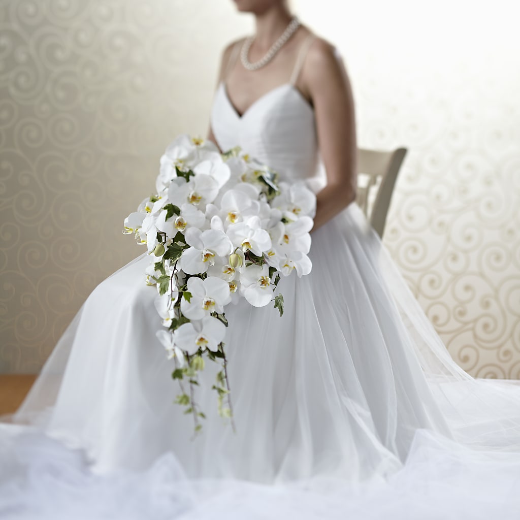 Classic White Bouquet – Flowers By Josie, Grayling MI