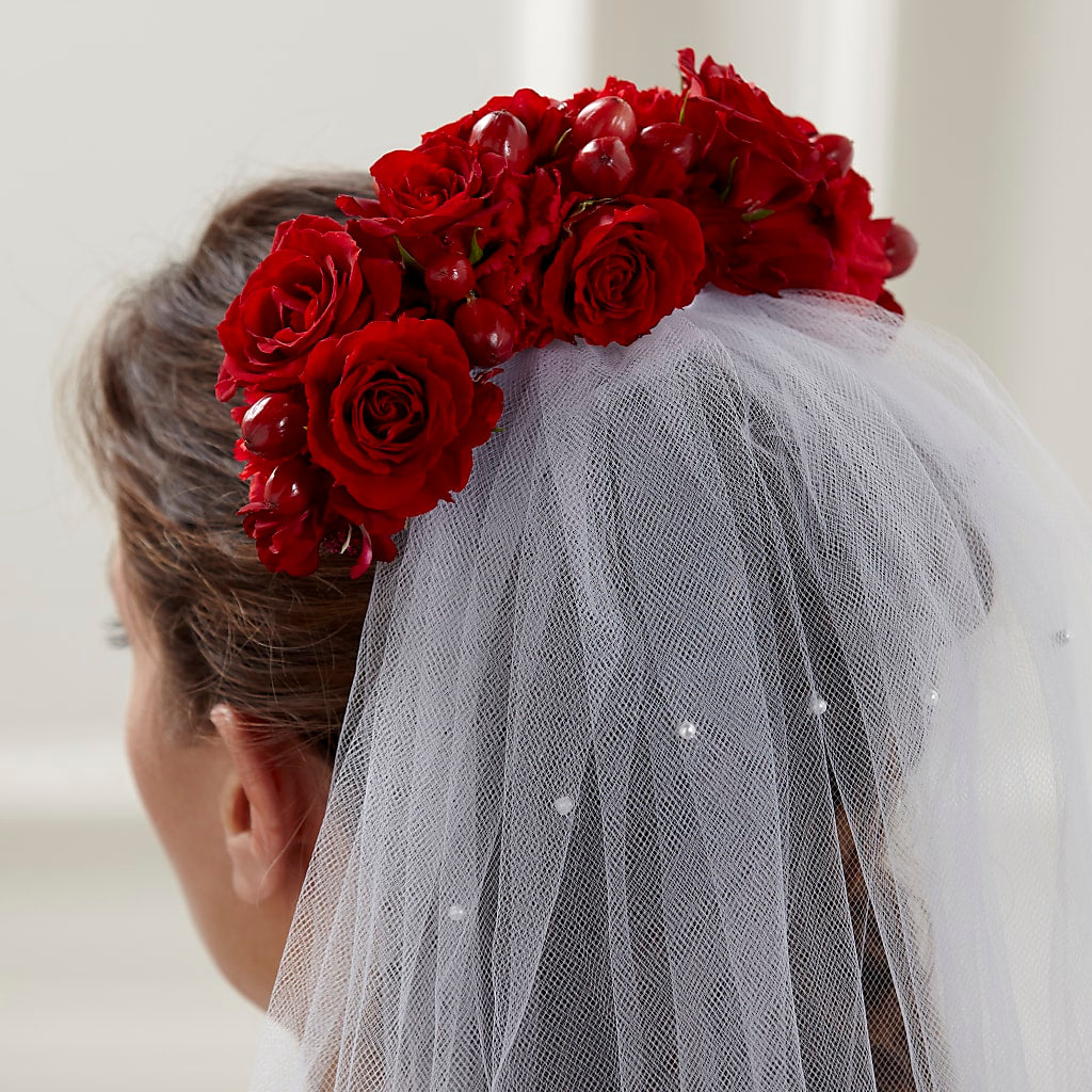 Heart's Happiness Hair Decor – Flowers By Josie, Grayling MI