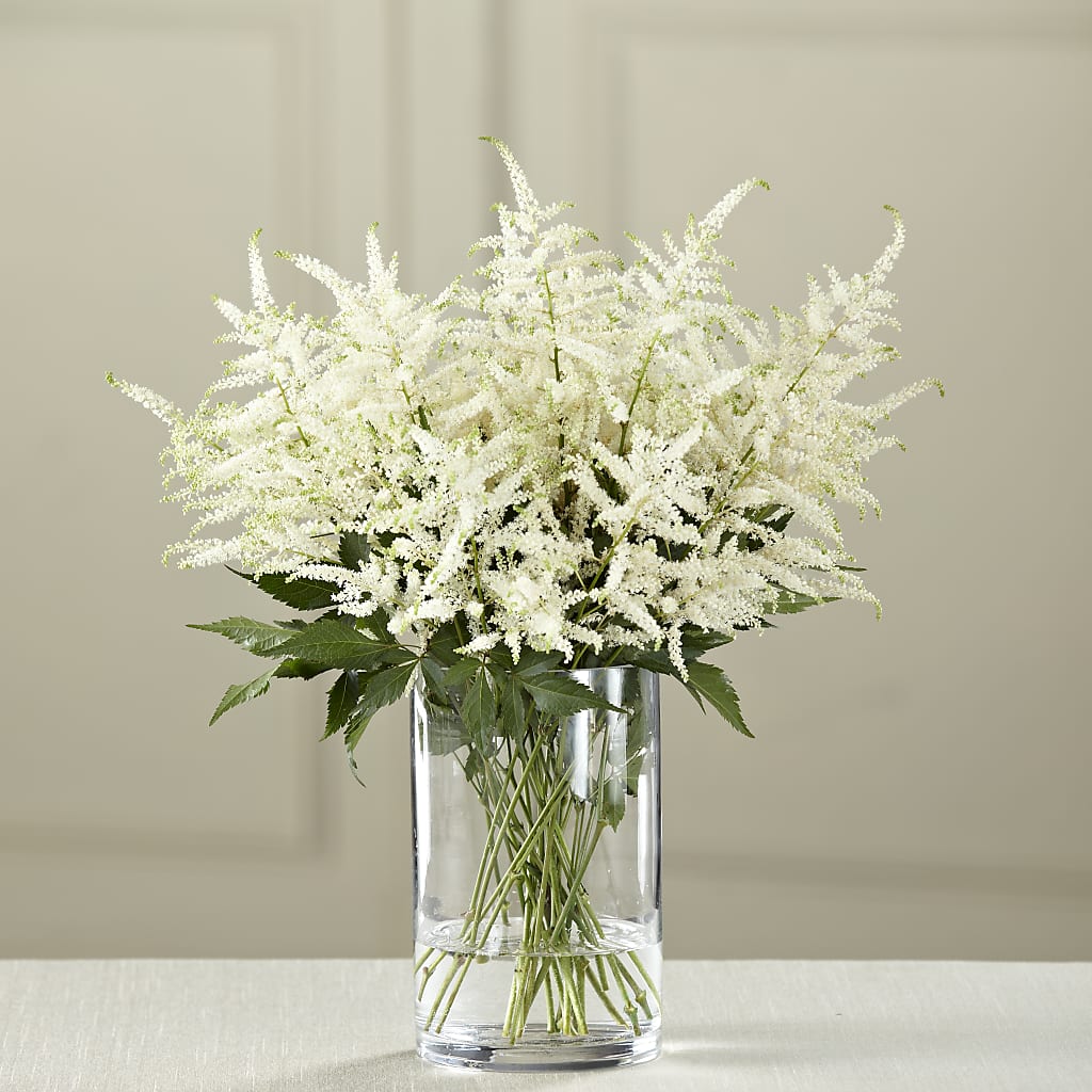 White Astilbe Bouquet – Flowers By Josie, Grayling MI