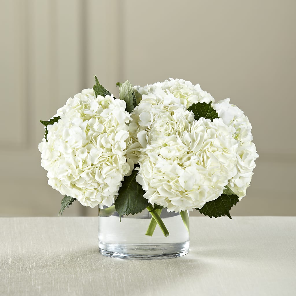 White Hydrangea Bouquet – Flowers By Josie, Grayling MI
