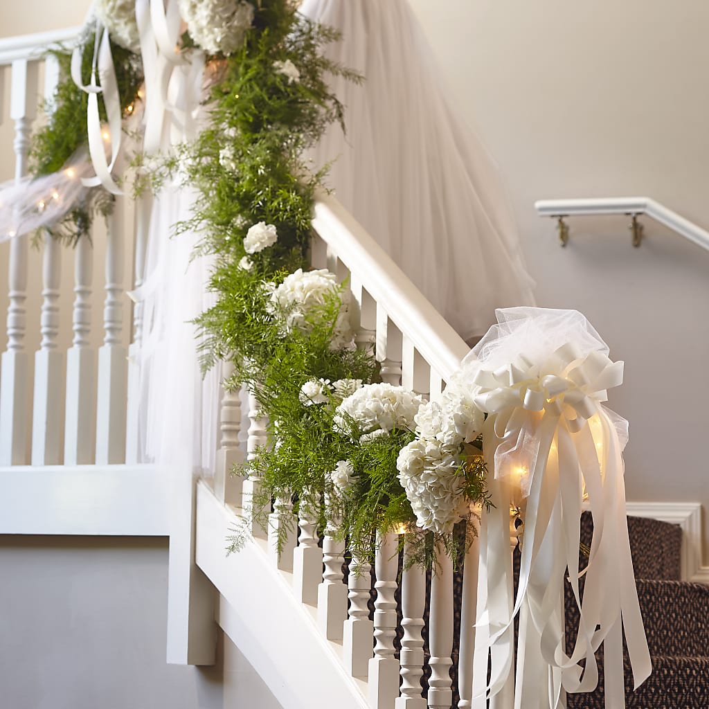 Champagne Dreams Garland – Flowers By Josie, Grayling MI
