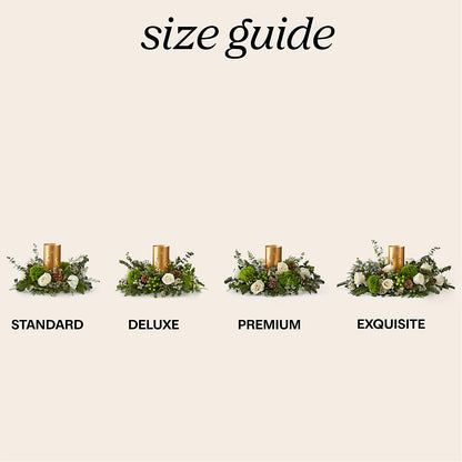 Chestnuts Roasting Centerpiece –  Flowers By Josie, Grayling MI