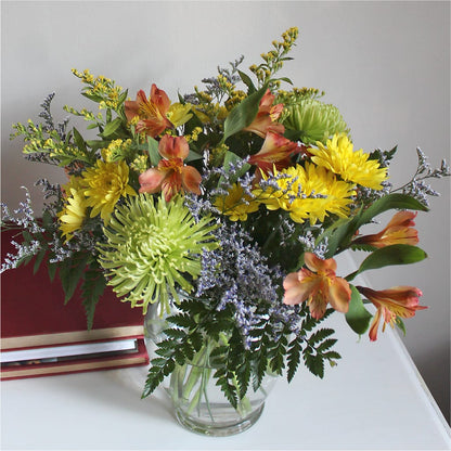 Marmalade Skies Bouquet –  Flowers By Josie, Grayling MI