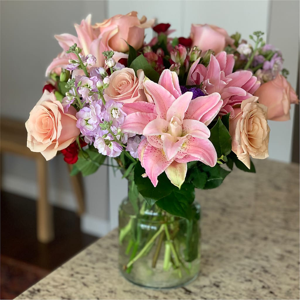 Romantique Bouquet –  Flowers By Josie, Grayling MI