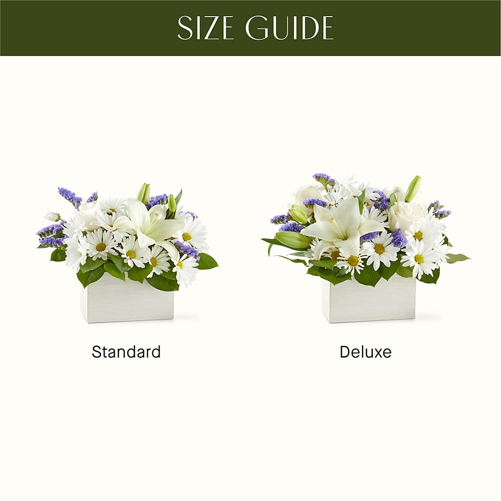 Beyond Blue Box Bouquet –  Flowers By Josie, Grayling MI