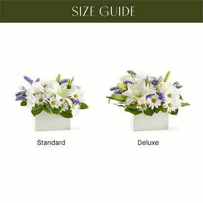 Beyond Blue Box Bouquet –  Flowers By Josie, Grayling MI