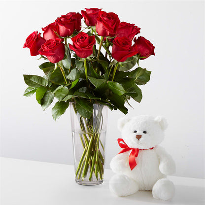 Romantic Long Stem Red Rose Bouquet Bundles –  Flowers By Josie, Grayling MI