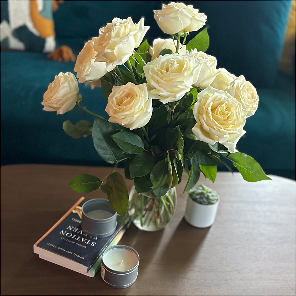 Long Stem Yellow Rose Bouquet –  Flowers By Josie, Grayling MI