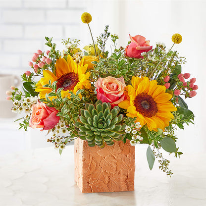 Sunflower Season Bouquet –  Flowers By Josie, Grayling MI
