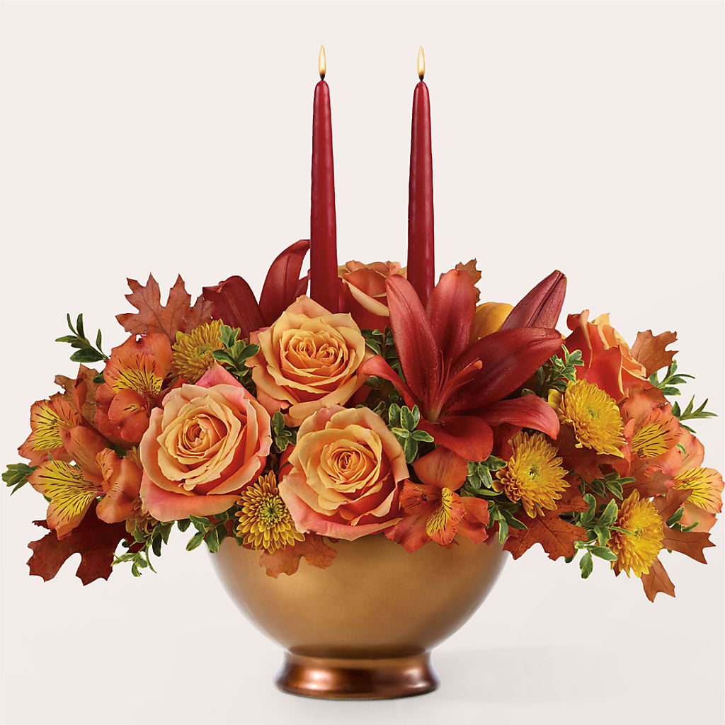 Harvest Table Centerpiece –  Flowers By Josie, Grayling MI