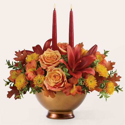 Harvest Table Centerpiece –  Flowers By Josie, Grayling MI