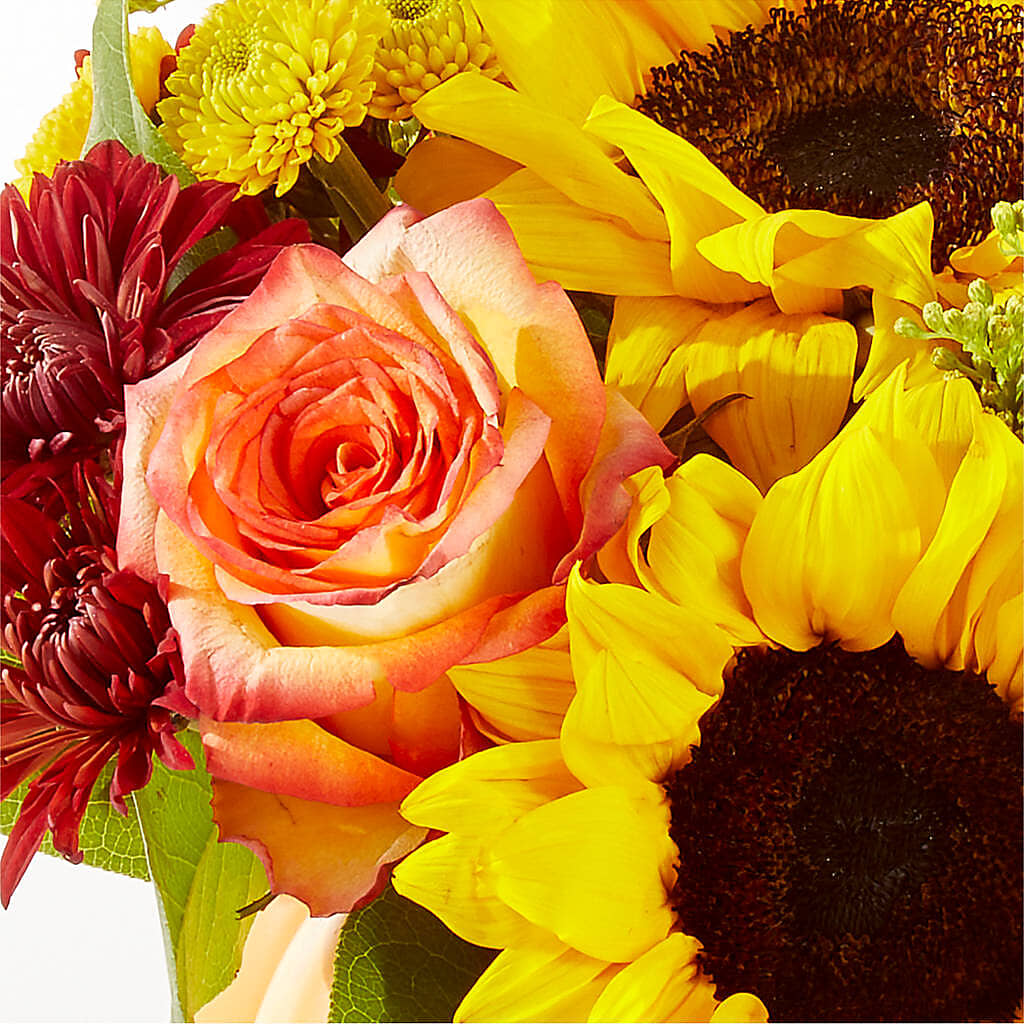 Golden Gourd Pumpkin Bouquet –  Flowers By Josie, Grayling MI