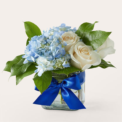 Sky Blue Delight Bouquet –  Flowers By Josie, Grayling MI