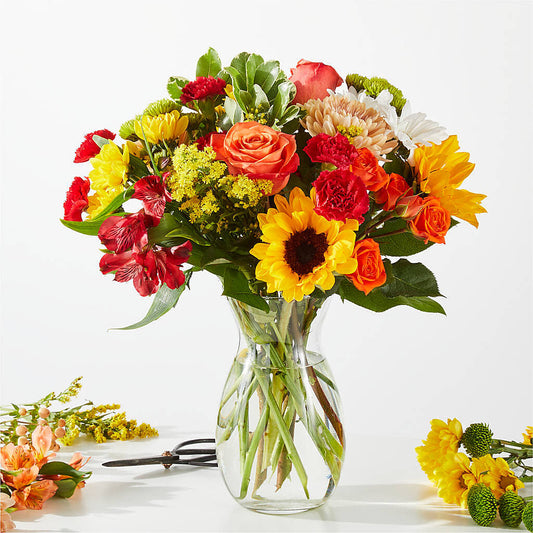 Fall Delight – A Florist Original –  Flowers By Josie, Grayling MI