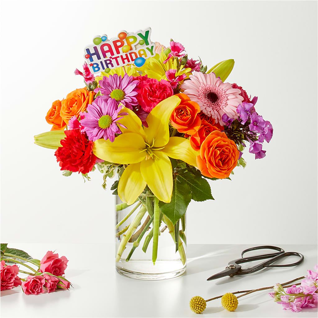 Cue the Confetti - A Florist Original –  Flowers By Josie, Grayling MI