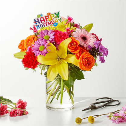 Cue the Confetti - A Florist Original –  Flowers By Josie, Grayling MI