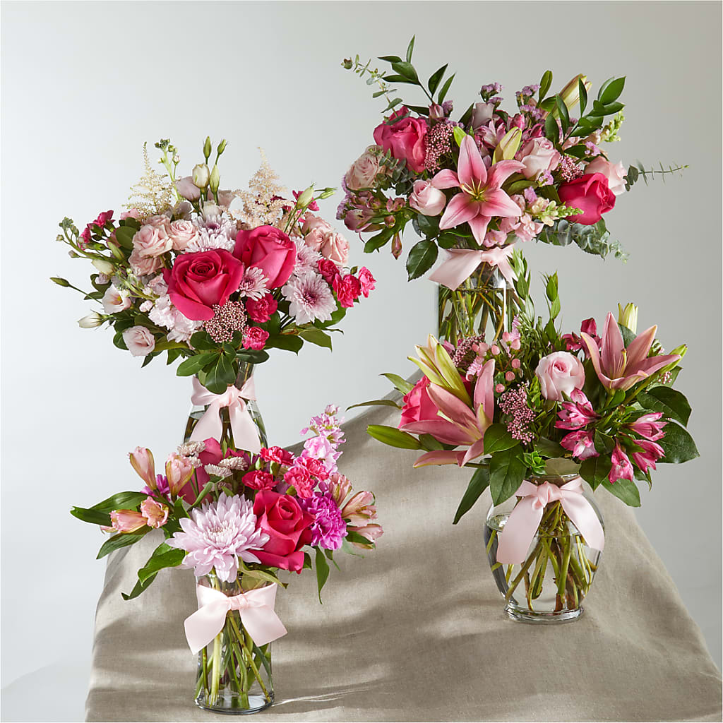 Pink Ribbon - A Florist Original –  Flowers By Josie, Grayling MI