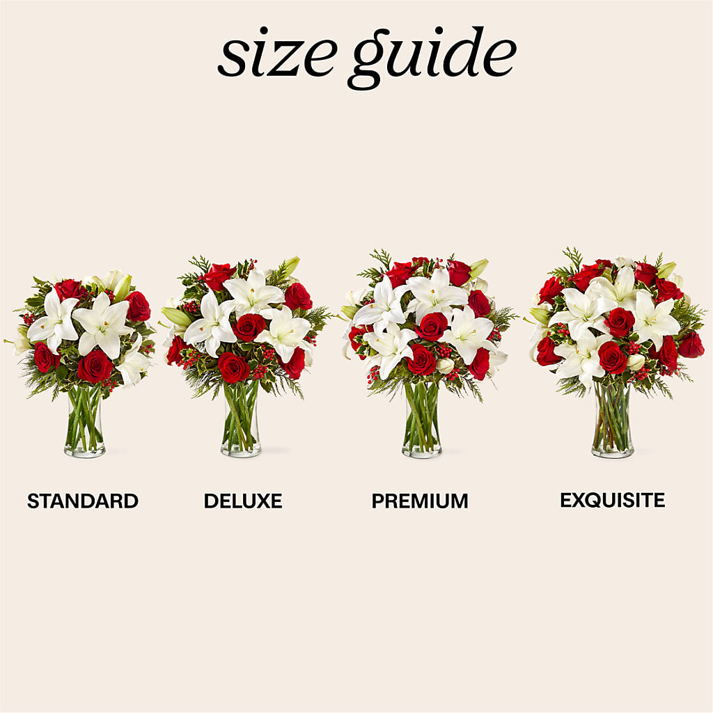 Sparkling Snowflakes Bouquet –  Flowers By Josie, Grayling MI
