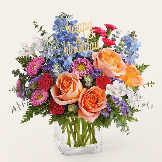 Birthday Bash Bouquet –  Flowers By Josie, Grayling MI
