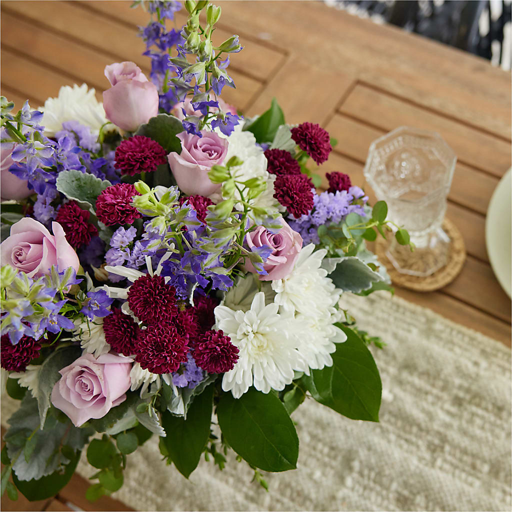 Violet Frost Bouquet –  Flowers By Josie, Grayling MI