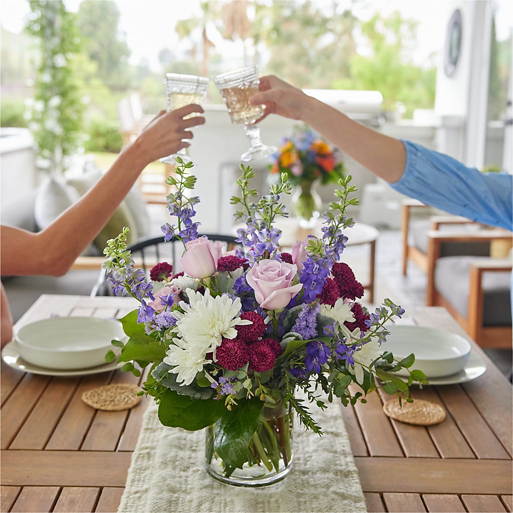 Violet Frost Bouquet –  Flowers By Josie, Grayling MI
