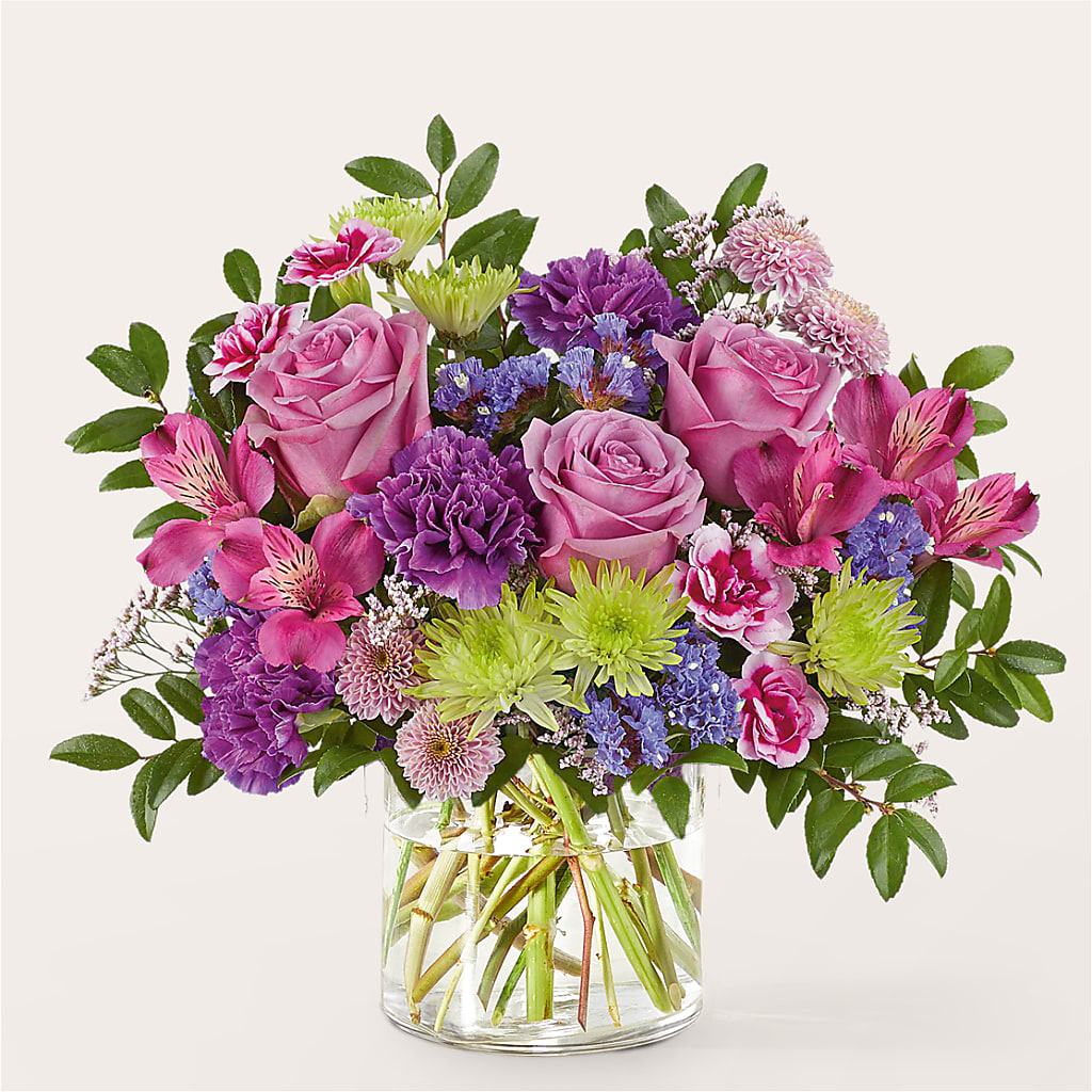 Glass Half Full Bouquet –  Flowers By Josie, Grayling MI